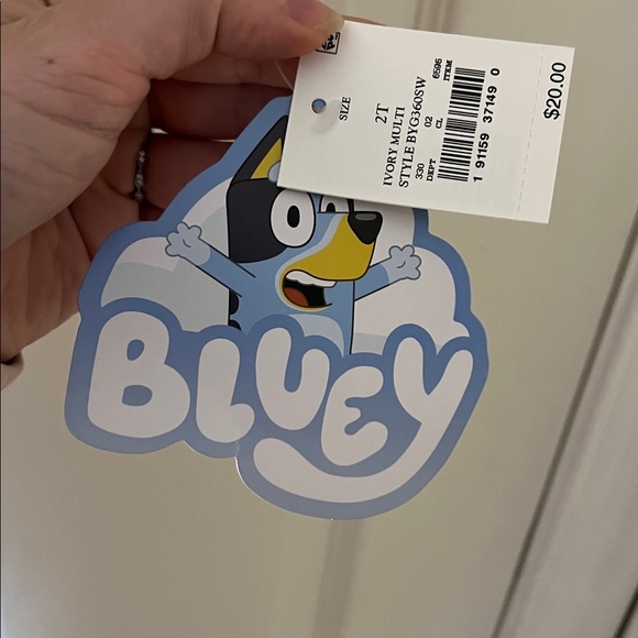 Bluey Toddler Little Sleepies Dress and Sweater Bundle NWT - Picture 12 of 16